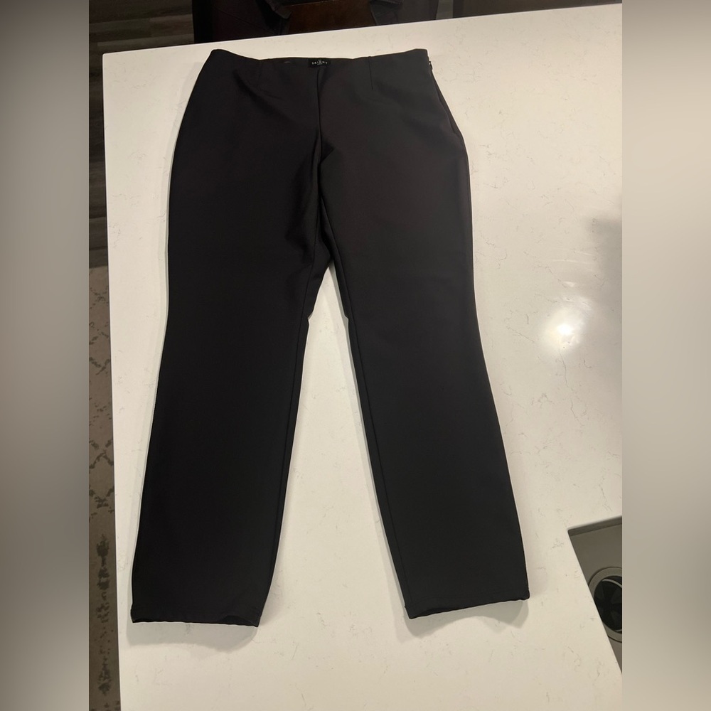 WHBM Comfort Stretch Flat-Front Skinny Ankle Pants size 14